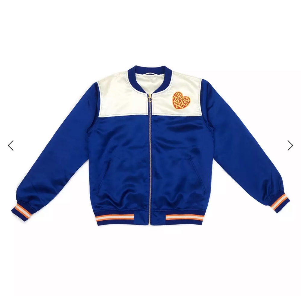 NWT Disney Store Mickey Mouse Varsity Jacket For Adults‼️